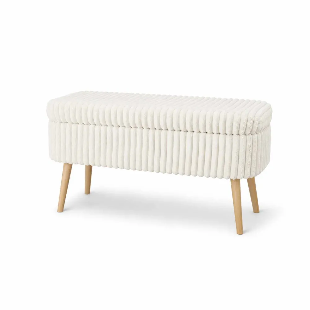 Puf Atelier Del Sofa Oslo Linen, Crem Toscano