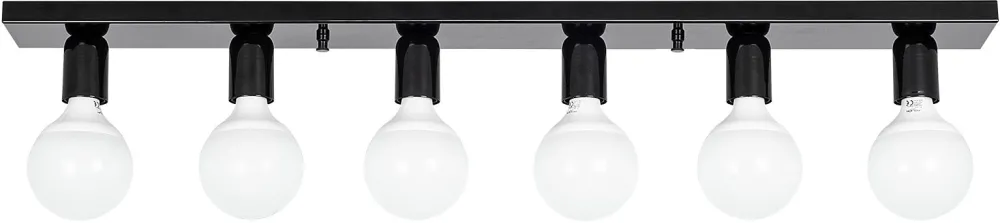Lustră Opviq Mirro - 12225, Negru / Alb