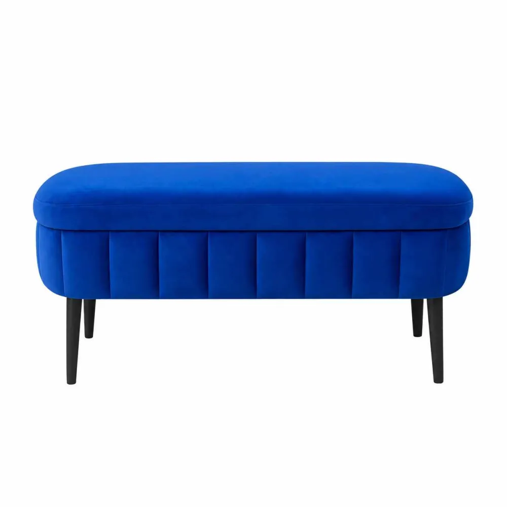 Puf Atelier Del Sofa Oslo Babyface, Albastru saxon