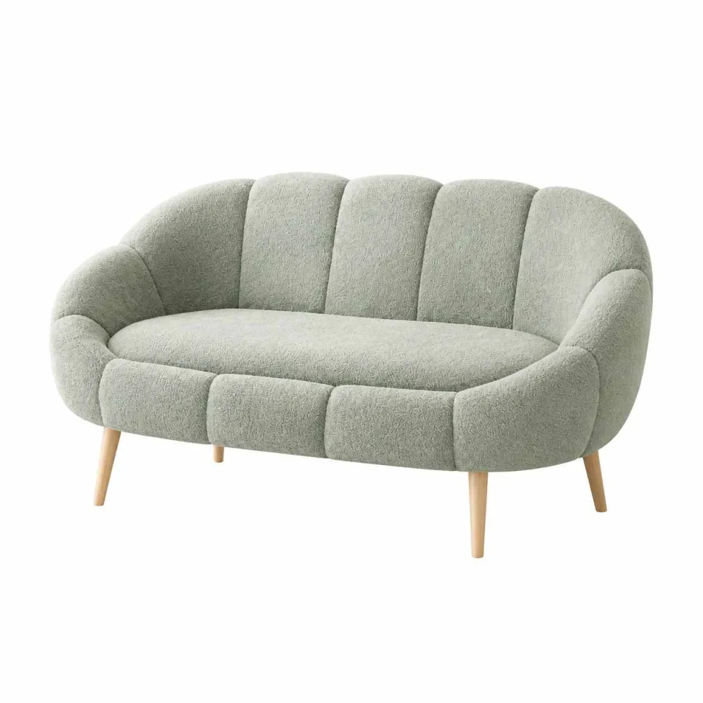Canapea 2 locuri Atelier Del Sofa Lida, Verde