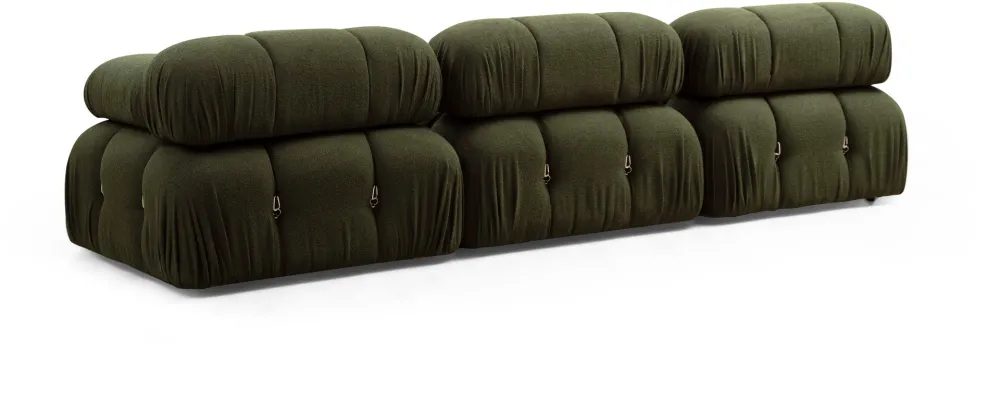 Colțar Atelier Del Sofa Bubble Green L1-O1-1R-PUF, Verde