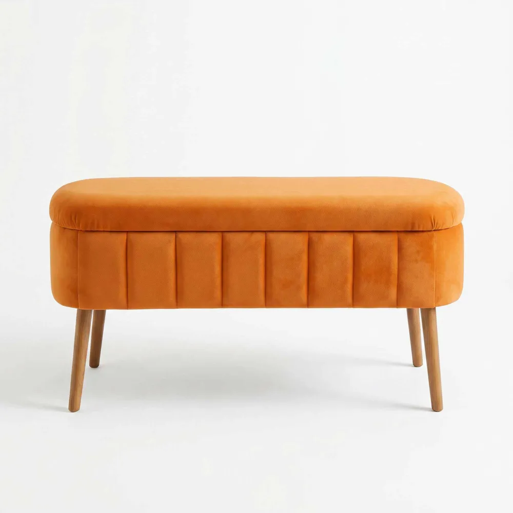 Puf Atelier Del Sofa Oslo Babyface, Portocaliu