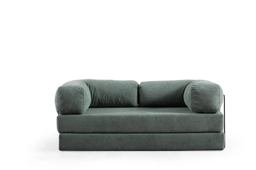 Canapea extensibilă 2 locuri Atelier Del Sofa Via Con, Verde