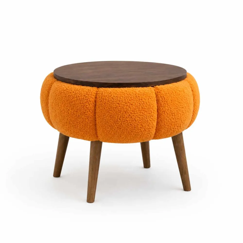 Măsuță laterală Atelier Del Sofa Papatya, Portocaliu