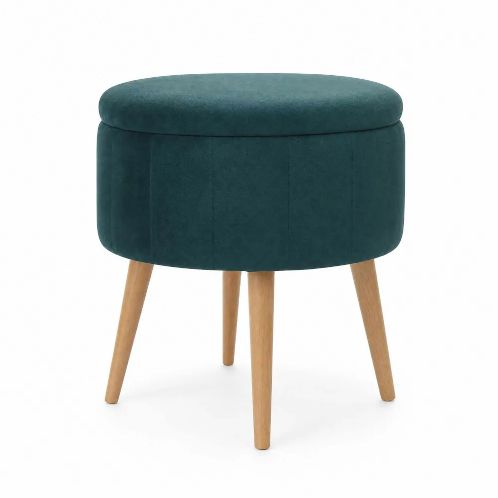 Puf Atelier Del Sofa Berlin Babyface, Verde smarald