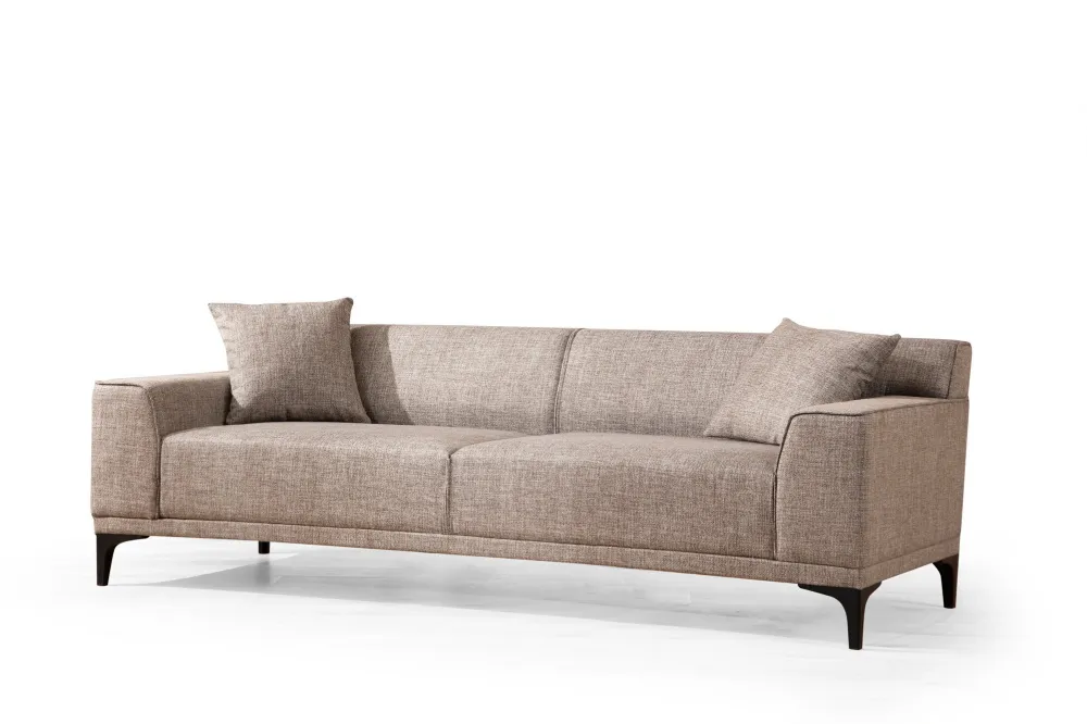 Canapea 3 locuri Atelier Del Sofa Petra 3, căpriu deschis