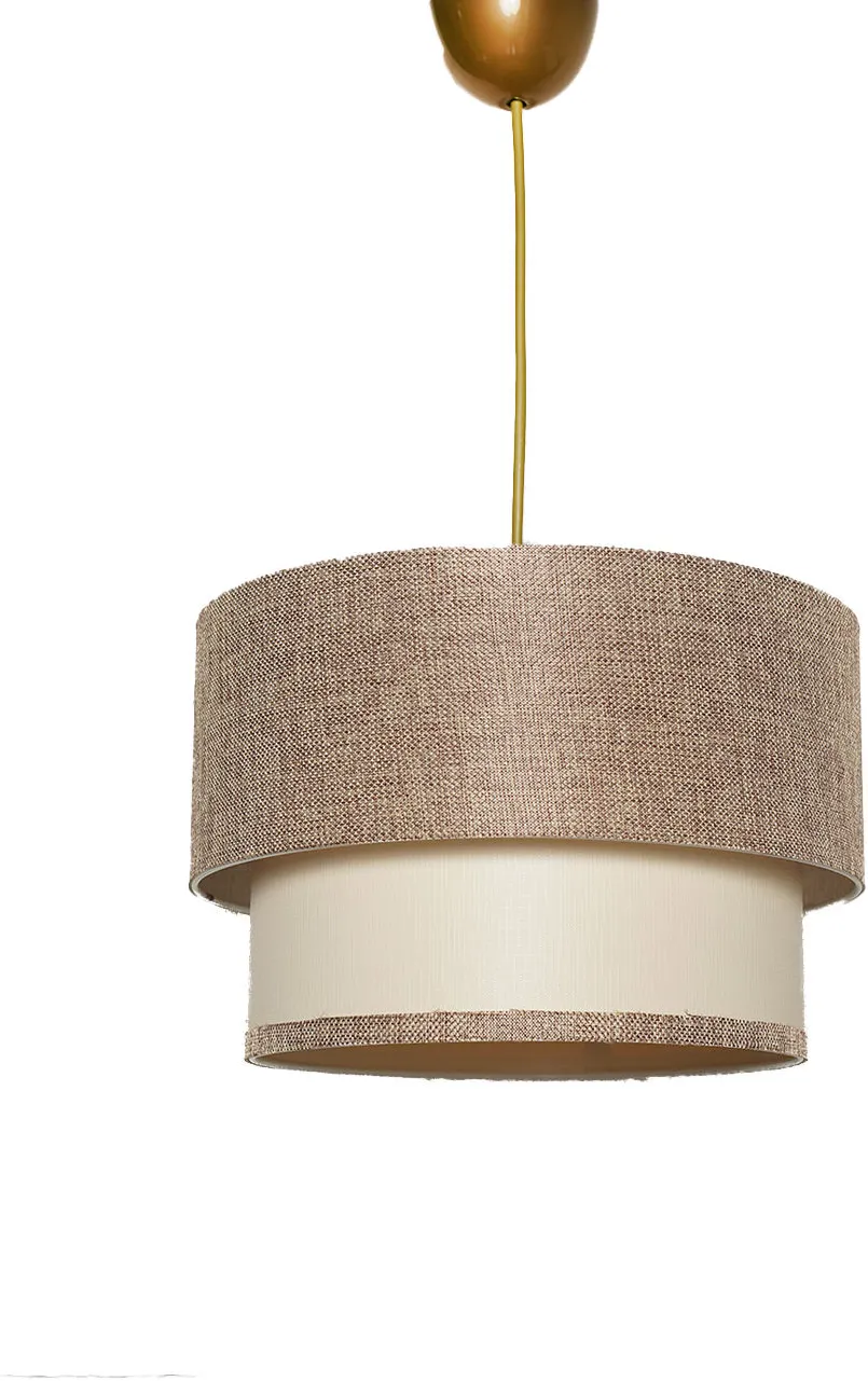 Lustră Opviq Tubol - Beige, Bej / Crem