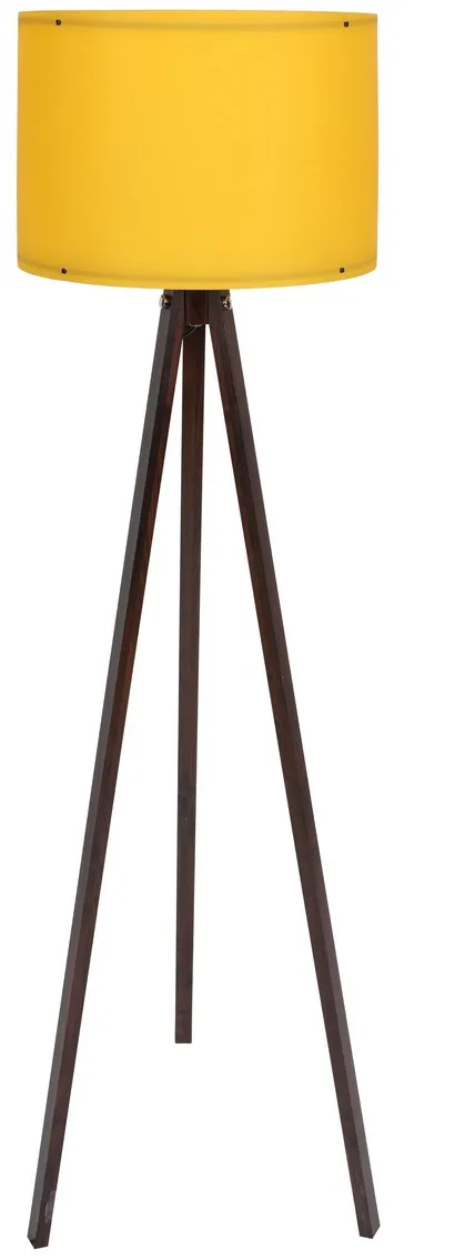 Lampadar Opviq 102, Galben / Nuc