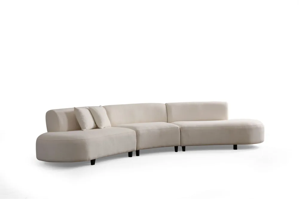 Colțar Atelier Del Sofa Pars Cream (L1 + 01 + 1R) - Corner v2, Crem