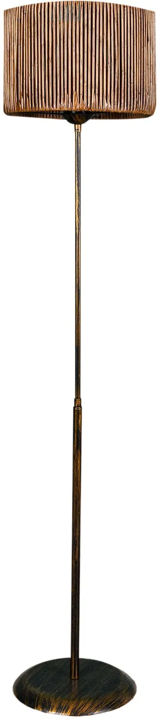 Lampadar Opviq Prove, Negru / Auriu roz
