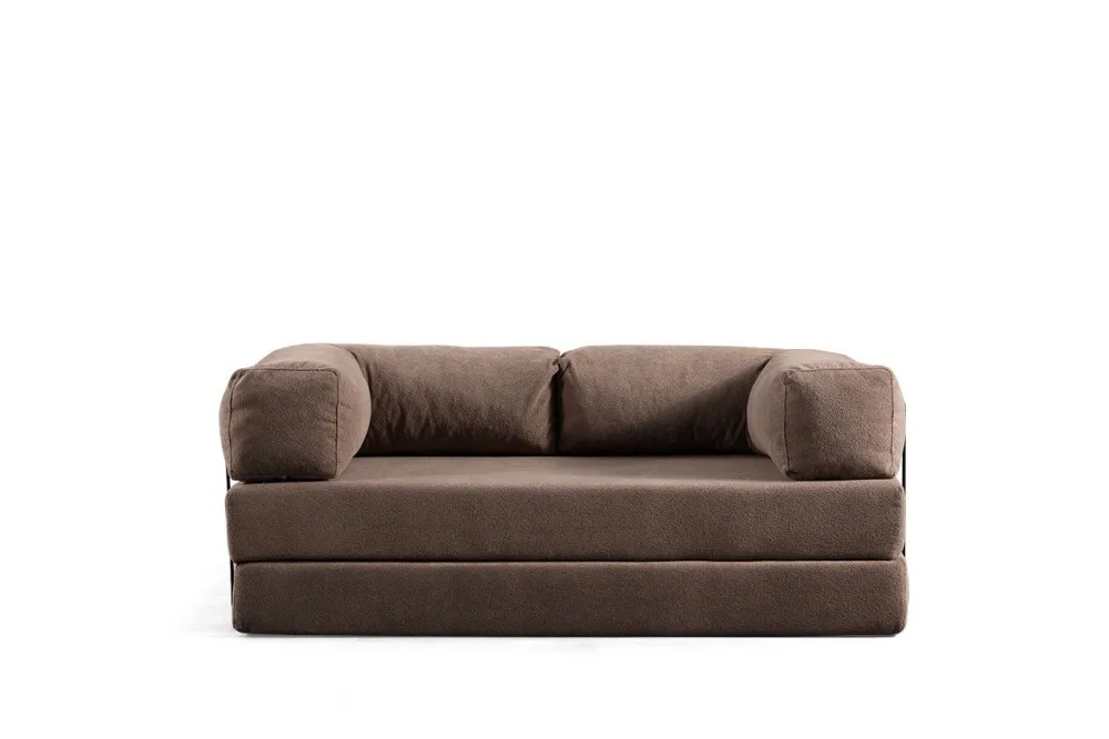 Canapea extensibilă 2 locuri Atelier Del Sofa Via Con, Maro