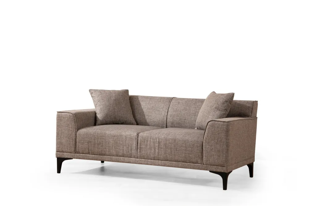 Canapea 2 locuri Atelier Del Sofa Petra 2, căpriu deschis