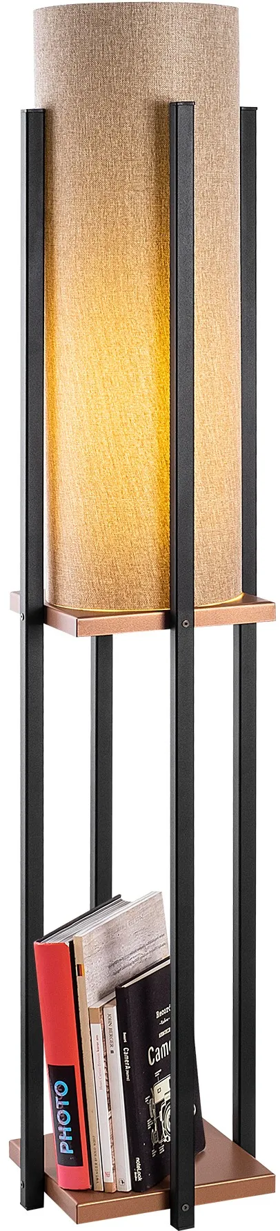 Lampadar Opviq 7128, Negru / Cupru