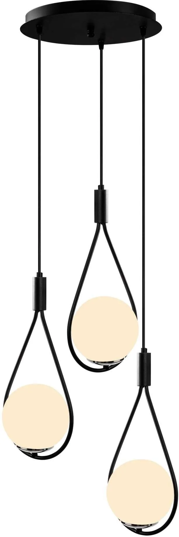 Lustră Opviq Mudoni - MR - 938, Negru