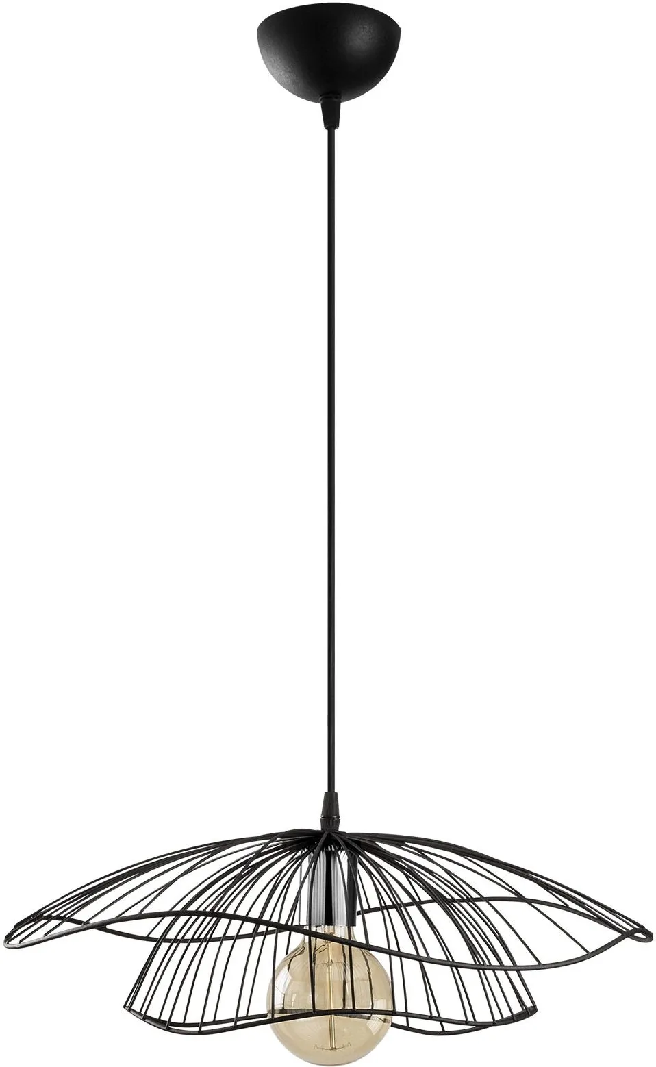 Lustră Opviq Tel - 6500, Negru