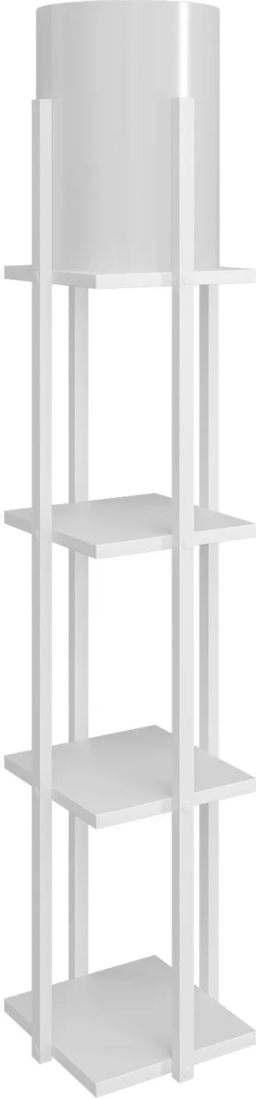 Lampadar Opviq Nora SMK, Alb / Natural
