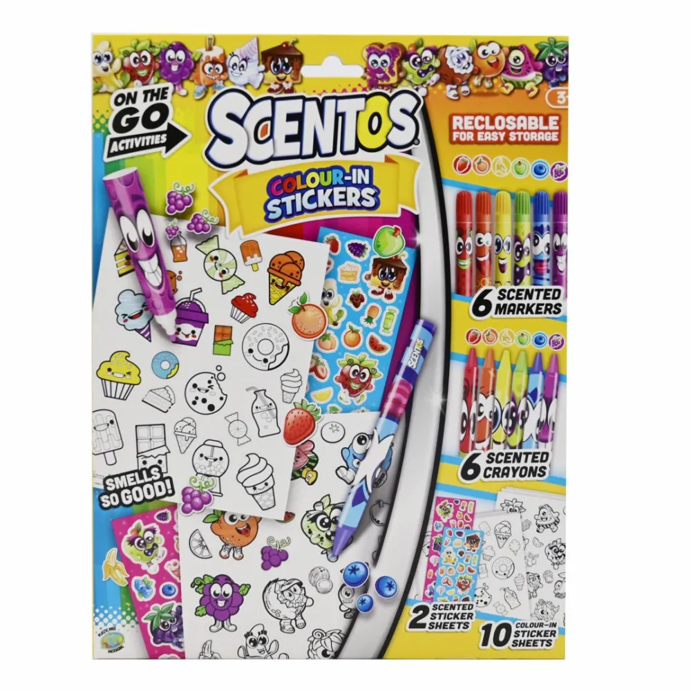 SET PARFUMAT CALATORIE  STICKERE,SCENTOS