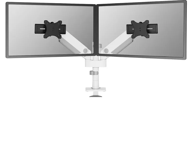 Brat dublu mon. birou NM 24"-34" alb