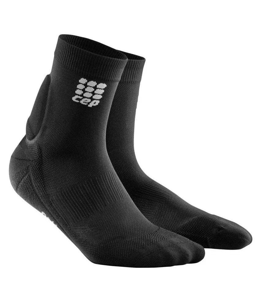 CEP - ortho calcaiul lui Ahile - Achilles Support Compression Short Socks - Black - V