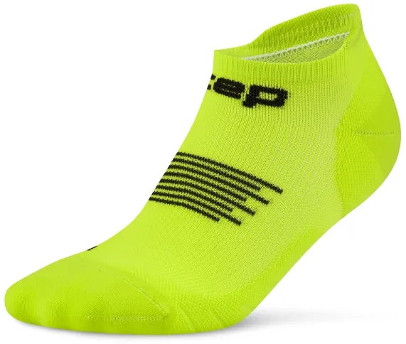 CEP - sosete compresie no show - Run 5.0 - lime | black - III (39-42)