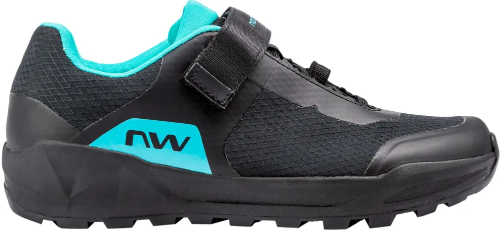Northwave - pantofi ciclism MTB All Terrain - Escape Evo 2 W - negru I turquoise - 38