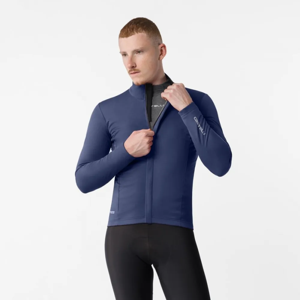 Castelli - jacheta ciclism iarna - Salto 2 Jacket - albastru belgian - M