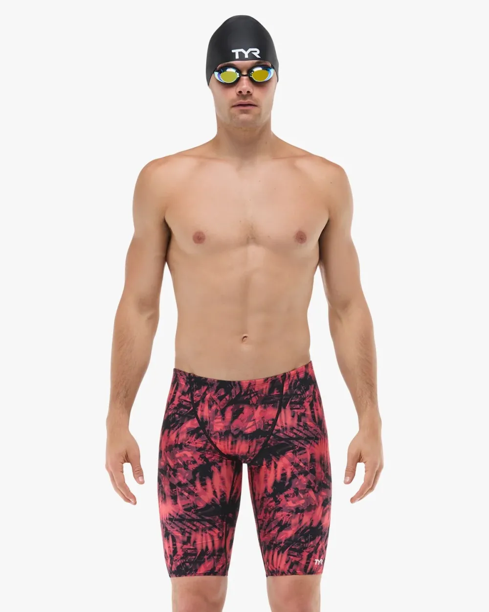 TYR - costum inot barbati tip jammer - Durafast Lite Jammer Seismo - Red - 32 (M)