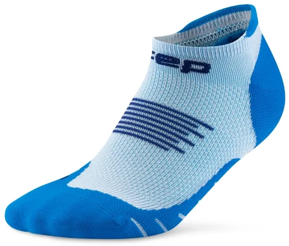 CEP - sosete compresie no show - Run 5.0 - blue | ice - III (39-42)