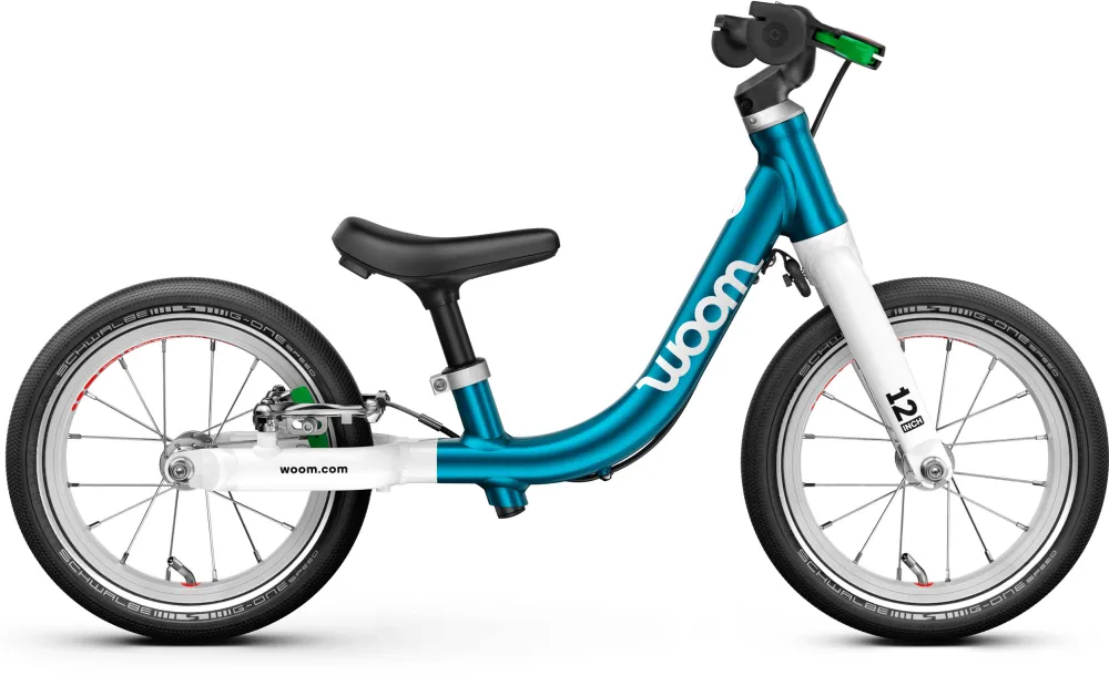 Woom - W1 Go - bicicleta copii 12" - metallic blue