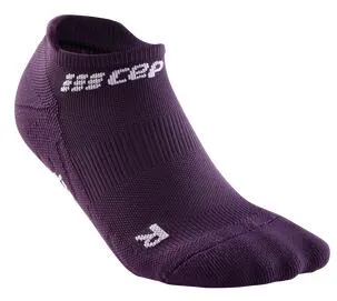 CEP - sosete compresie sub glezna - the run socks no show v4 - violet - IV