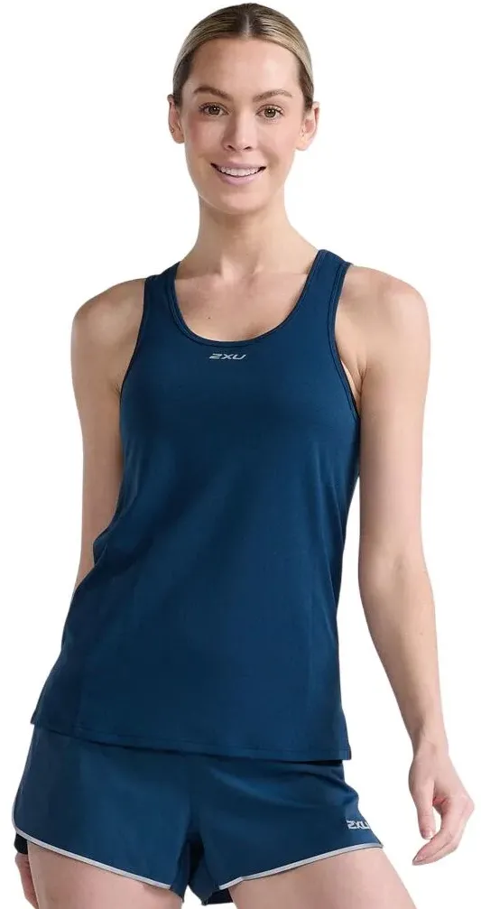 2XU - maiou tehnic pentru femei - Light Speed Singlet - moonlight-silver-reflective - XS