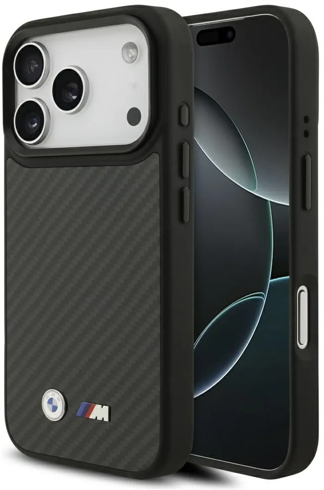 BMW M Kevlar Matt MagSafe Case for iPhone 17 Pro - Black