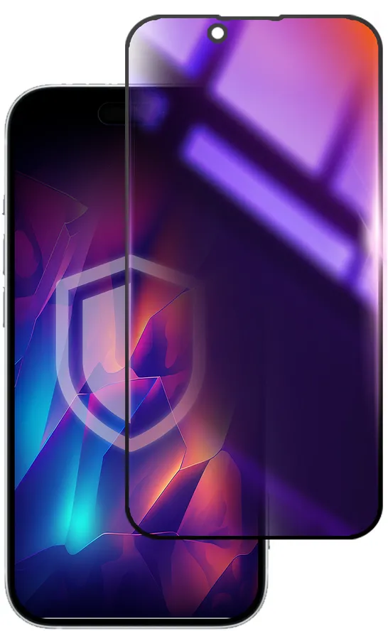 3mk Rainbow Privacy Tempered Glass for Apple iPhone 16e