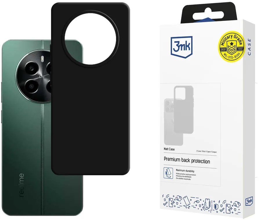 3mk Matt Case for Realme 13 4G - black