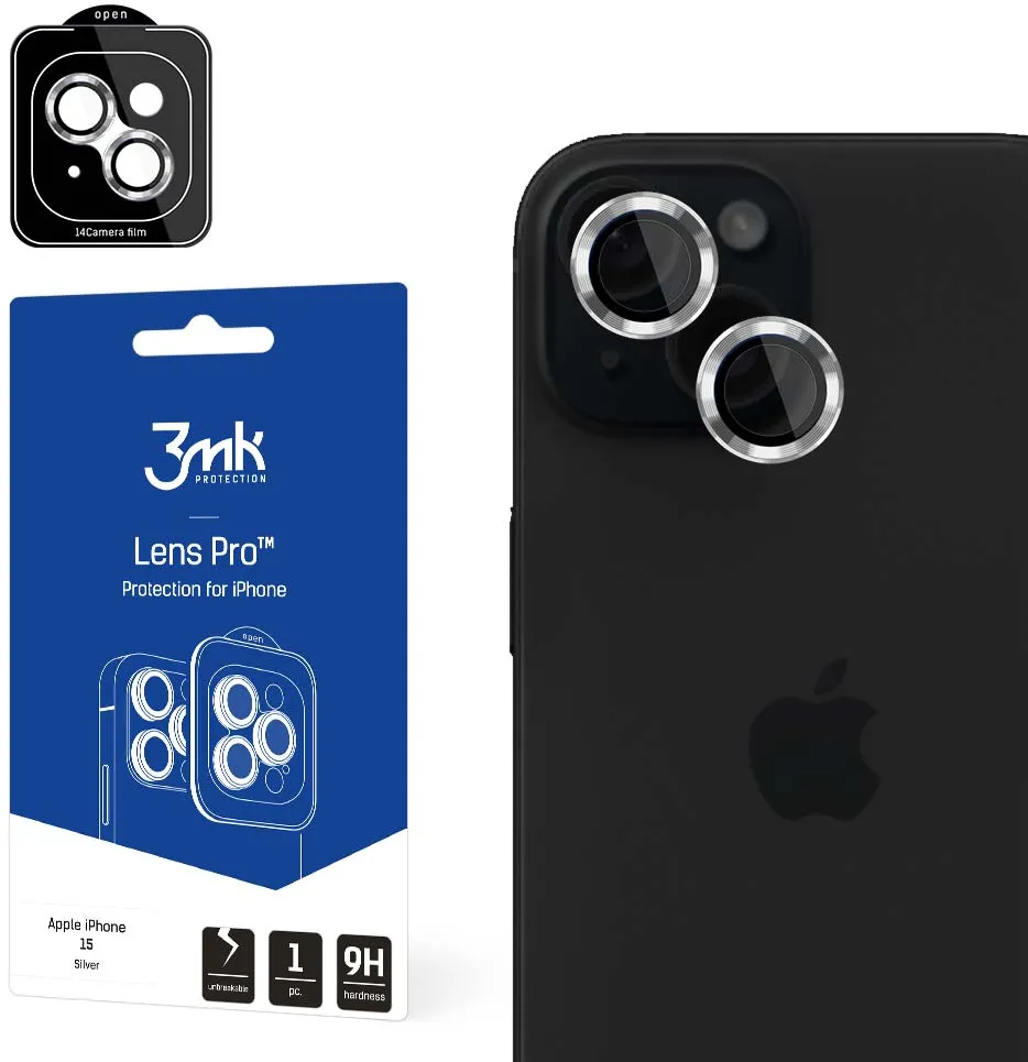 Apple iPhone 15 - 3mk Lens Protection Pro