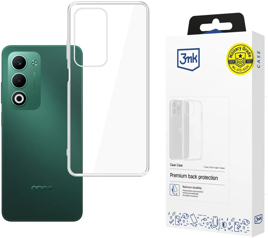 3mk Clear Case for Oppo A5 5G/ A5M - transparent