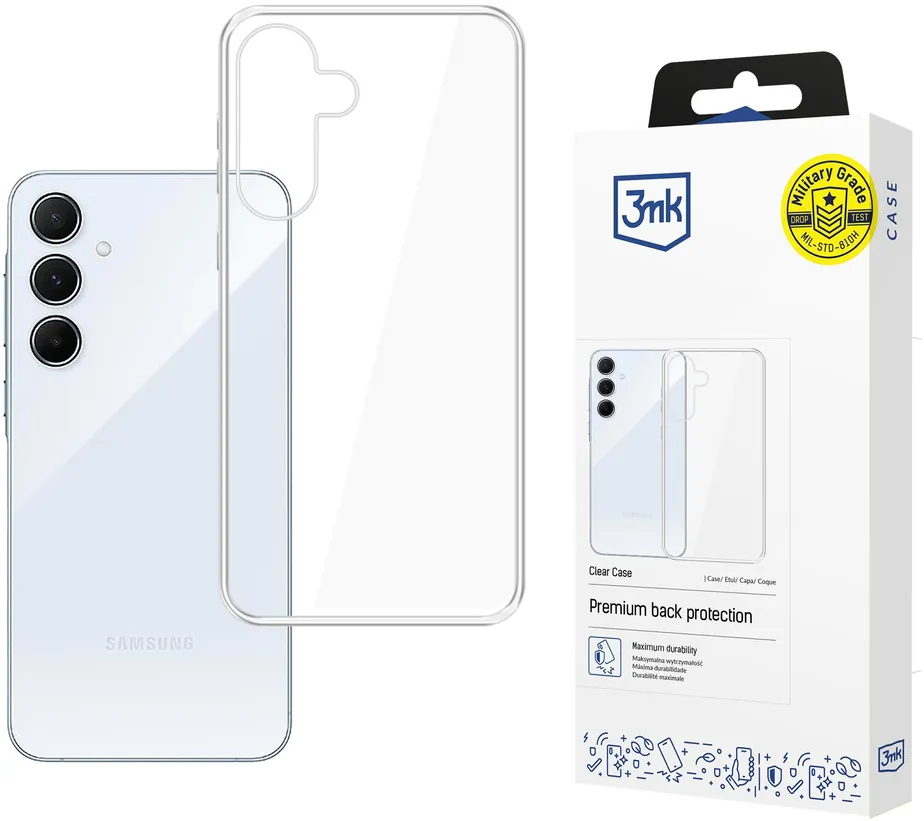 3mk Clear Case for Samsung Galaxy A57 - transparent