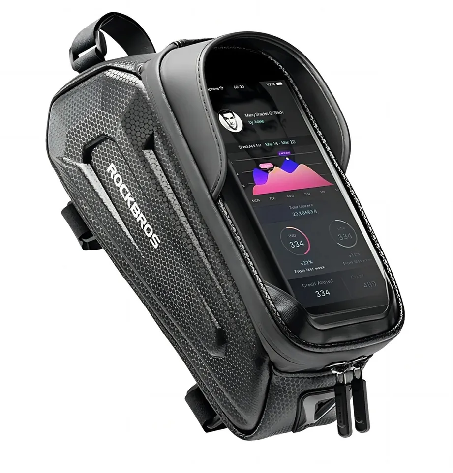 RockBros  B68-1 Bike e bag Phone pocket 1.7l Black