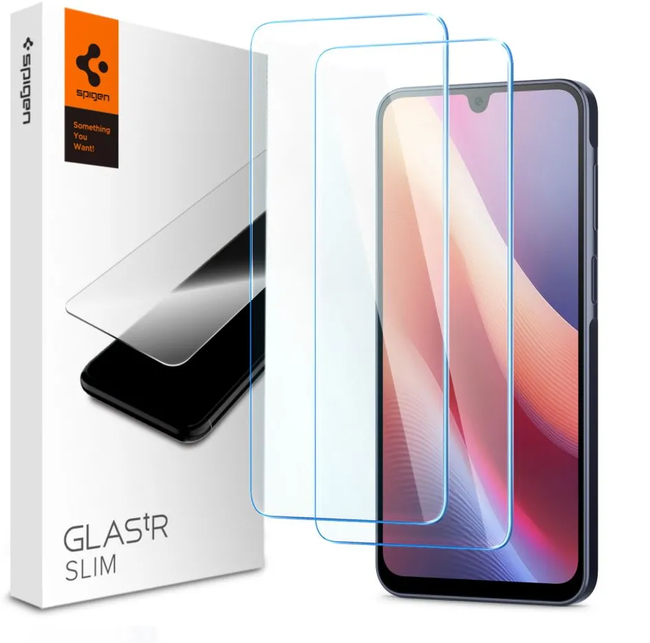 Spigen Glas.tR Slim 2-Pack Tempered Glass for Samsung Galaxy A16 4G / 5G - Transparent