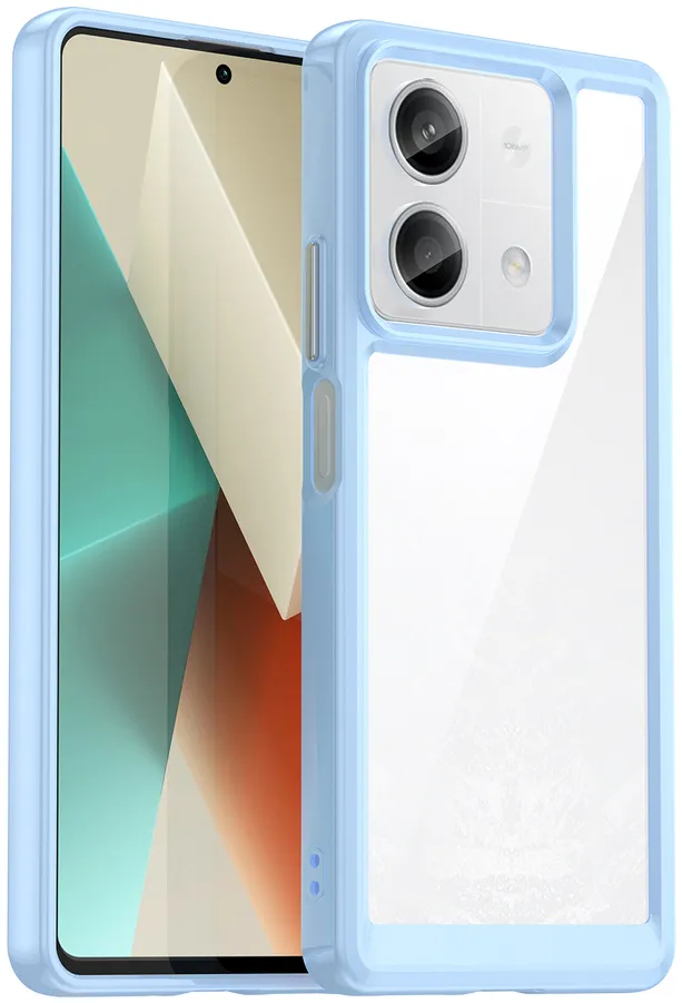 Outer Space Case with gel frame for Xiaomi Redmi Note 13 5G - blue