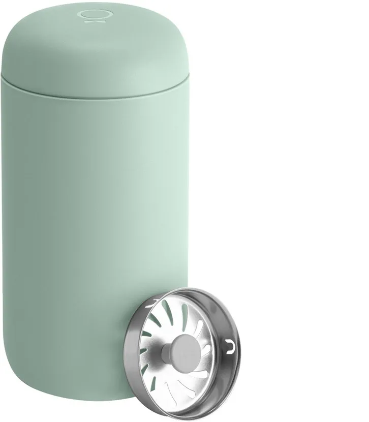 FELLOW Cana termos Carter Move, 355 ml, ceramica si otel inoxidabil, menta, 15.8x7.7 cm