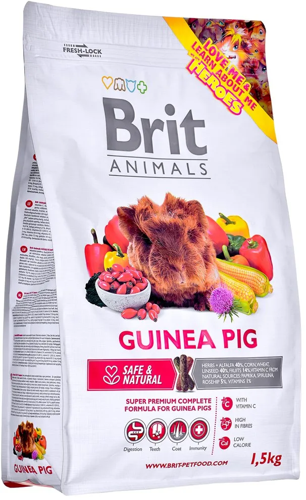 BRIT Animals Guinea Pig Complete - dry food for guinea pigs - 1.5 kg