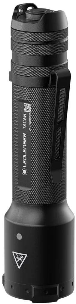 Ledlenser TAC6R Black Flashlight 2000 lumen