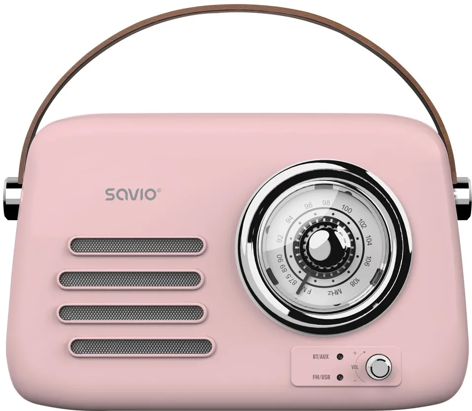 SAVIO RS-03 Portable radio, pink