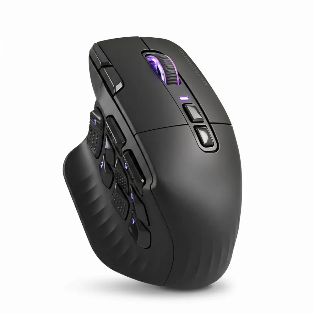 Mars Gaming MMWHEX16 mouse Right-hand Bluetooth Optical 24000 DPI