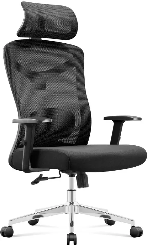Manager 2.6 Black Swivel Armchair