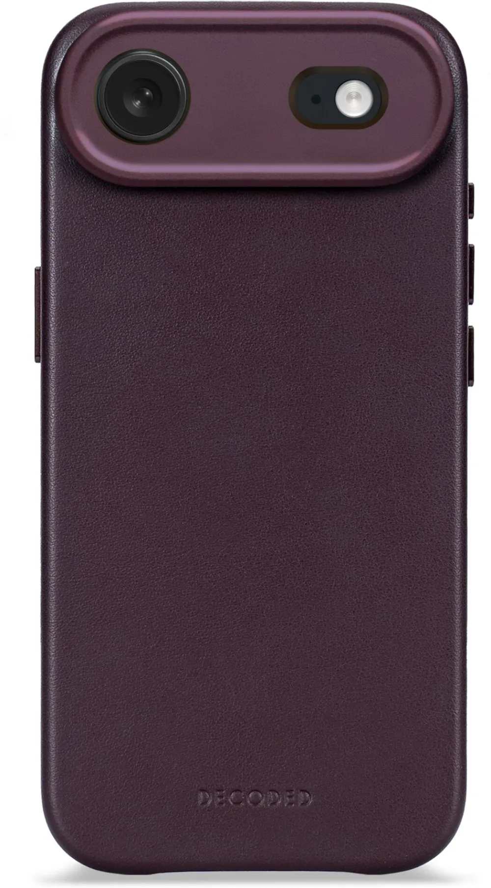 Decoded Leather Backcover iPhone 17 Air Dark Ruby