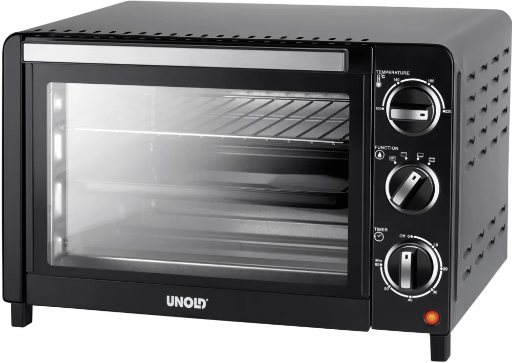 Unold Cuptor electric 68875, 18 L, 1.200 W, Negru