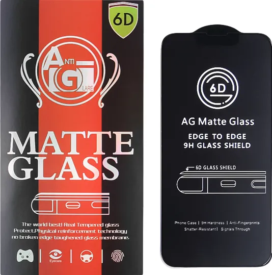 Tempered glass 6D matte for Samsung Galaxy S26 Plus fingerprint-compatible