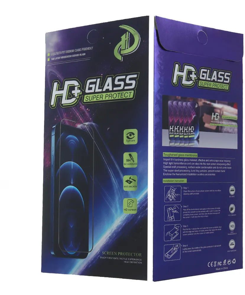 Tempered glass 9D for Samsung Galaxy A14 4G / A14 5G black frame